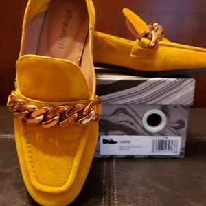 🦁Jeffrey Campbell Jesse Convertible Heel Chain Loafer Mules🦁